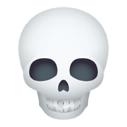 Émoji 💀 Crâne sur JoyPixels 6.0.