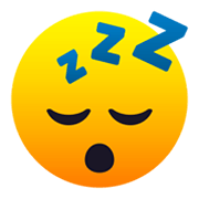 😴 Emoji schlafendes Gesicht JoyPixels 6.0.
