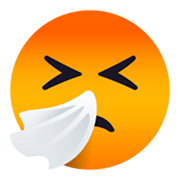 🤧 Emoji Rosto Espirrando na JoyPixels 6.0.