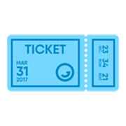 🎫 Emoji Ticket JoyPixels 6.0.
