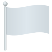 🏳️ Emoji Bandera Blanca en JoyPixels 6.0.