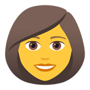 Émoji 👩 Femme sur JoyPixels 6.0.
