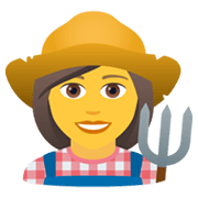 👩‍🌾 Emoji Fazendeira na JoyPixels 6.0.