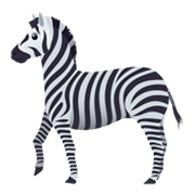 🦓 Emoji Zebra JoyPixels 6.0.