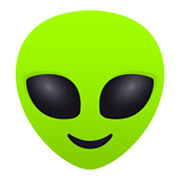 Émoji 👽 Alien sur JoyPixels 6.5.