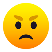 😠 Emoji verärgertes Gesicht JoyPixels 6.5.