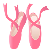 🩰 Emoji Zapatillas De Ballet en JoyPixels 6.5.