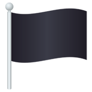 🏴 Emoji schwarze Flagge JoyPixels 6.5.