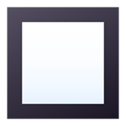 🔲 Emoji Botón Cuadrado Con Borde Negro en JoyPixels 6.5.