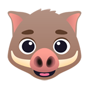 🐗 Emoji Wildschwein JoyPixels 6.5.