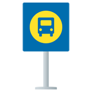 🚏 Emoji Bushaltestelle JoyPixels 6.5.