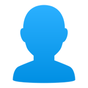 👤 Emoji Silhouette einer Büste JoyPixels 6.5.