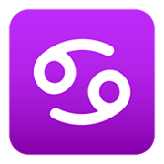 ♋ Emoji Krebs (Sternzeichen) JoyPixels 6.5.