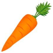 🥕 Emoji Cenoura na JoyPixels 6.5.