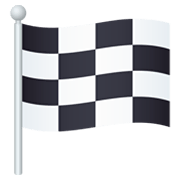Emoji 🏁 Bandiera A Scacchi su JoyPixels 6.5.