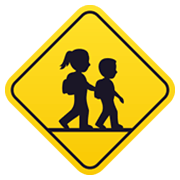 🚸 Emoji Kinder überqueren die Straße JoyPixels 6.5.