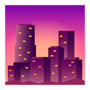 Emoji 🌆 Città Al Tramonto su JoyPixels 6.5.