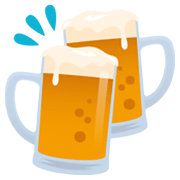 🍻 Emoji Canecas De Cerveja na JoyPixels 6.5.