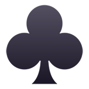 ♣️ Emoji Kreuz JoyPixels 6.5.