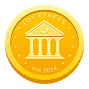 Emoji 🪙 Moneta su JoyPixels 6.5.