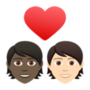 🧑🏿‍❤️‍🧑🏻 Emoji Pareja Enamorada: Persona, Persona, Tono De Piel Oscuro, Tono De Piel Claro en JoyPixels 6.5.