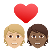 🧑🏼‍❤️‍🧑🏾 Emoji Pareja Enamorada: Persona, Persona, Tono De Piel Claro Medio, Tono De Piel Oscuro Medio en JoyPixels 6.5.