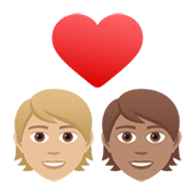 🧑🏼‍❤️‍🧑🏽 Emoji Liebespaar: Person, Person, mittelhelle Hautfarbe, mittlere Hautfarbe JoyPixels 6.5.