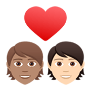 🧑🏽‍❤️‍🧑🏻 Emoji Pareja Enamorada: Persona, Persona, Tono De Piel Medio, Tono De Piel Claro en JoyPixels 6.5.