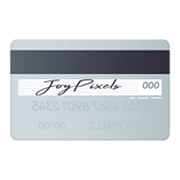 💳 Emoji Cartão De Crédito na JoyPixels 6.5.