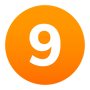 9️ Emoji Número nueve en JoyPixels 6.5.