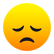 😞 Emoji Cara Decepcionada en JoyPixels 6.5.