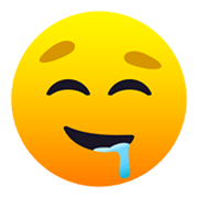 🤤 Emoji Cara Babeando en JoyPixels 6.5.