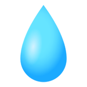 💧 Emoji Gota en JoyPixels 6.5.