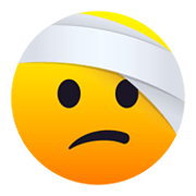 🤕 Emoji Cara Con La Cabeza Vendada en JoyPixels 6.5.