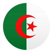 Emoji 🇩🇿 Bandiera: Algeria su JoyPixels 6.5.