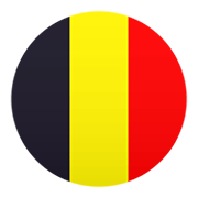 🇧🇪 Emoji Flagge: Belgien JoyPixels 6.5.