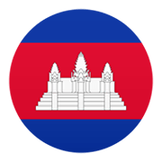 Emoji 🇰🇭 Bandiera: Cambogia su JoyPixels 6.5.