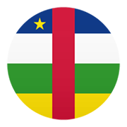 🇨🇫 Emoji Bandeira: República Centro-Africana na JoyPixels 6.5.