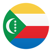 🇰🇲 Emoji Bandeira: Comores na JoyPixels 6.5.