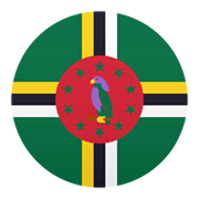 🇩🇲 Emoji Bandera: Dominica en JoyPixels 6.5.