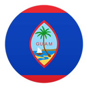 🇬🇺 Emoji Bandeira: Guam na JoyPixels 6.5.