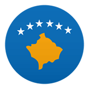 🇽🇰 Emoji Flagge: Kosovo JoyPixels 6.5.