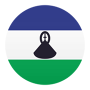 🇱🇸 Emoji Bandera: Lesoto en JoyPixels 6.5.