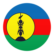 Emoji 🇳🇨 Bandiera: Nuova Caledonia su JoyPixels 6.5.