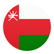 🇴🇲 Emoji Bandera: Omán en JoyPixels 6.5.