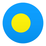 🇵🇼 Emoji Bandera: Palaos en JoyPixels 6.5.