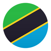 🇹🇿 Emoji Bandera: Tanzania en JoyPixels 6.5.
