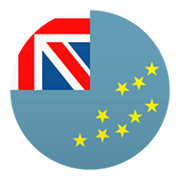 Emoji 🇹🇻 Bandiera: Tuvalu su JoyPixels 6.5.