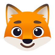🦊 Emoji Zorro en JoyPixels 6.5.