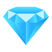 Emoji 💎 Gemma su JoyPixels 6.5.